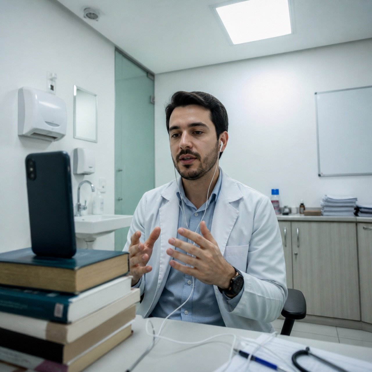 Vídeos e materiais parecem improvisados
