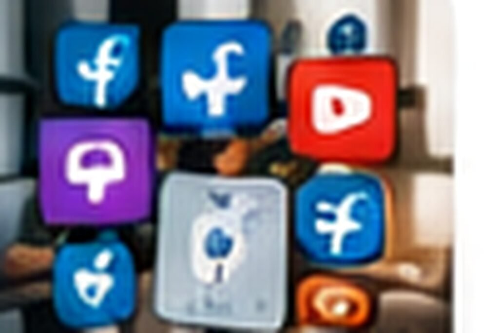 Criador de conteúdo e equipe de marca revisando campanha em smartphone e notebook, reunião informal profissional